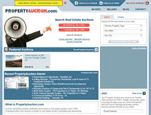 Tablet Screenshot of mt.propertyauction.com